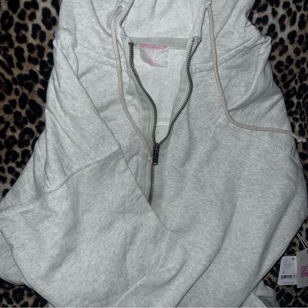Hatch Heather Gray Casual Hoodie